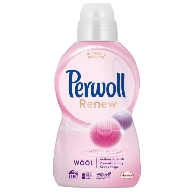 Veļas mazgāšanas līdzeklis Renew Perwoll, 960 ml