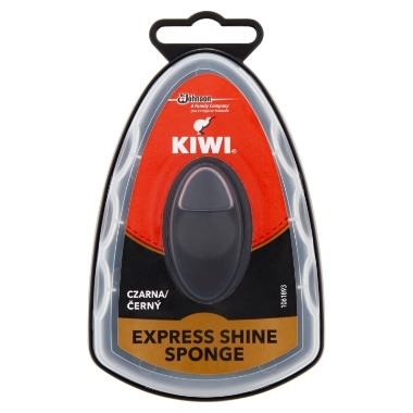 Sūklis apavu tīrīšanai melns, Kiwi