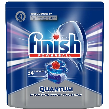 Tabletes trauku mazgāšanas mašīnai Quantum Finish, 34 gab.