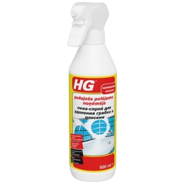Putojošs sprejs pelējuma un sēnītes likvidēšanai HG, 500 ml