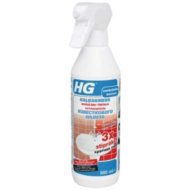 Kaļķakmens nogulšņu tīrītājs 3x stiprāks HG, 500 ml