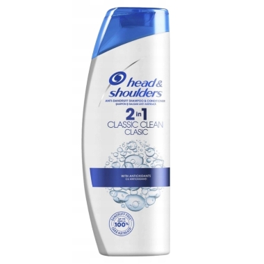 Šampūns Classic Clean 2in1, HEAD&SHOULDERS, 360 ml
