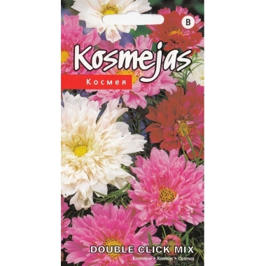 Kosmejas Double Click, Kurzemes sēklas, 0,3 g