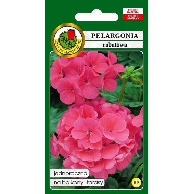 Pelargonija zonālā rozā, PNOS, 10 sēklas