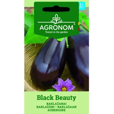 Baklažāni Black Beauty, Seklos LT, 0,2 g