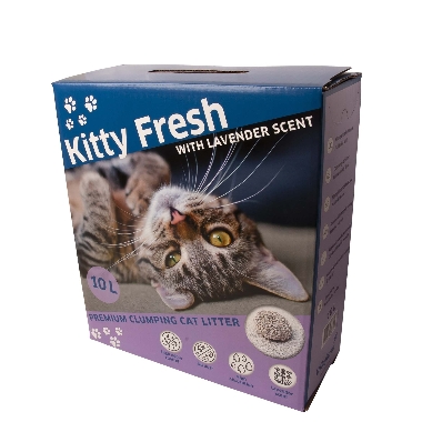 Smiltis kaķu tualetei Kitty Fresh, 10 L