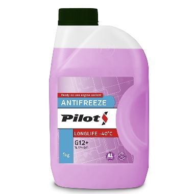 Dzesēšanas šķidrums violets Longlife -40°C Pilots, 1 kg