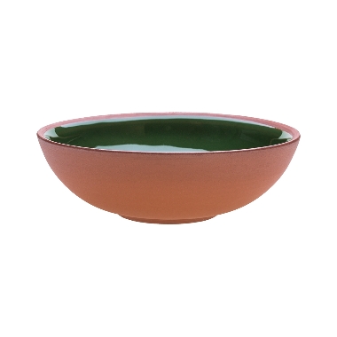 Māla bļoda zaļa Vaidava Ceramics, 0,6 L