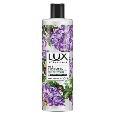 Dušas želeja Fig & Geranium Oil LUX - Botanicals, 500 ml