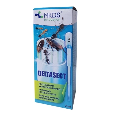 Līdzeklis rāpojošu kukaiņu iznīcināšanai Deltasect MKDS, 25 ml