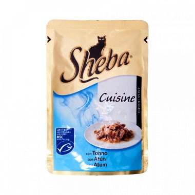 Kaķu konservi ar tunci Sheba, 85 g