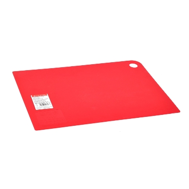 Elastīgs griešanas dēlītis sarkans Plast Team, 24,5x17,5 cm