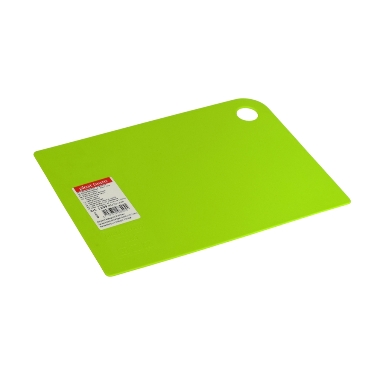 Elastīgs griešanas dēlītis zaļš Plast Team, 24,5x17,5 cm