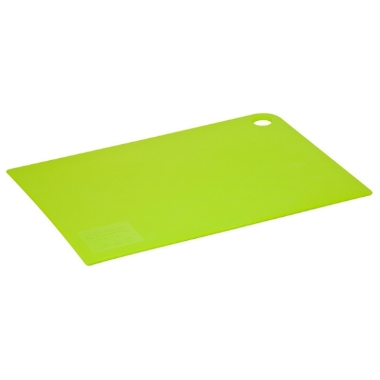 Elastīgs griešanas dēlītis zaļš Plast Team, 34,5x24,5 cm