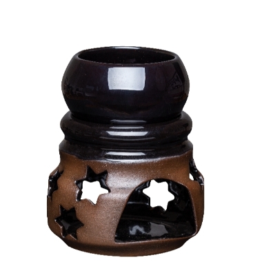 Aromātisko eļļu lampa divdaļīga, Vaidava Ceramics
