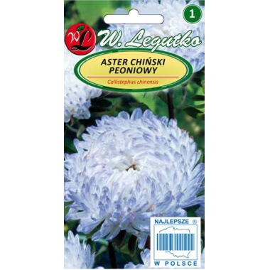 Asteres Ķīnas peoniju blue&white, W.Legutko, 1 g