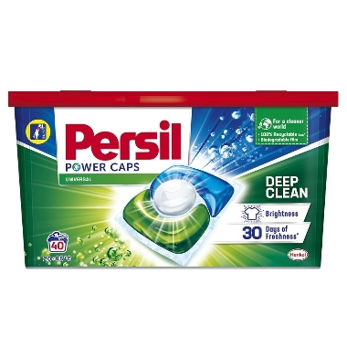 Veļas mazgāšanas kapsulas Power-Caps Universal Persil, 40 gab.