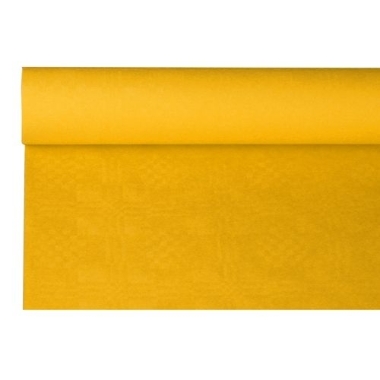 Papīra galdauts tumši dzeltens Pap Star, 8x1,2 m