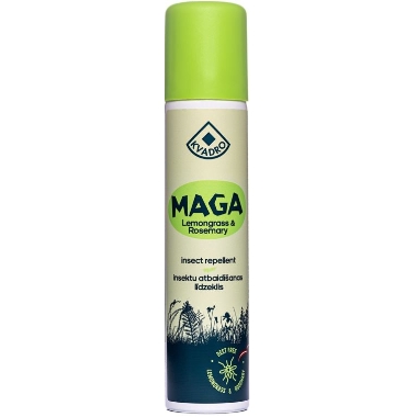 Insektu atbaidīšanas aerosols Lemongrass & Rosemary MAGA, 100 ml