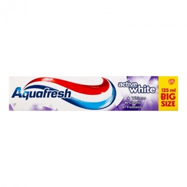 Zobu pasta Active Whitening Aquafresh, 125 ml