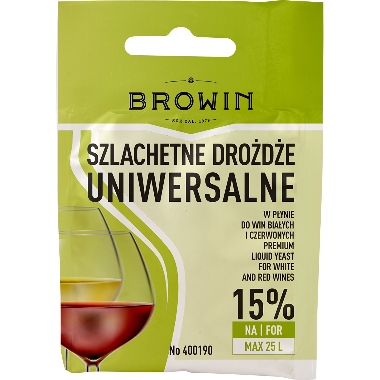 Universāls vīna raugs Browin, 20 ml