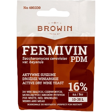 Sausais vīna raugs Fermivin PDM Browin, 7 g