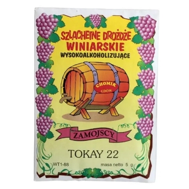 Vīna raugs Tokay 22, 5 g
