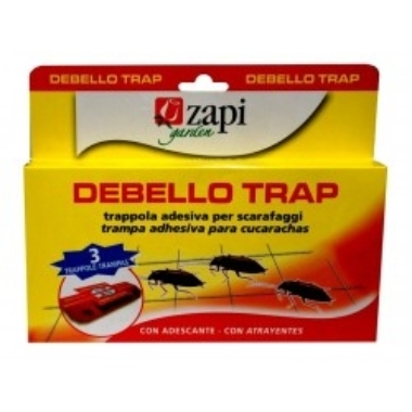 Līmes slazds tarakāniem, rāpojošiem kukaiņiem, Debello Trap