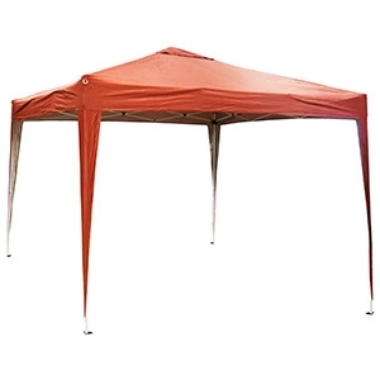 Dārza nojume Pop-up oranža, 3x3 m