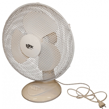 Galda ventilators balts Besk, 40 cm