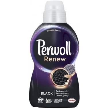 Veļas mazgāšanas līdzeklis Renew melnām drēbēm Perwoll, 960 ml