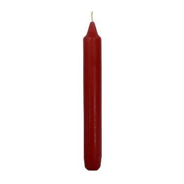 Galda svece sarkana 2,1x17,5 cm, Diana sveces, 1 gab.