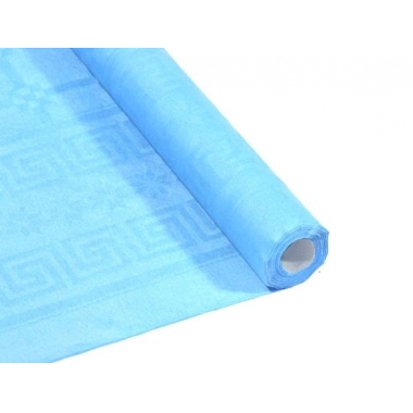 Papīra galdauts gaiši zils, 6x1,2 m