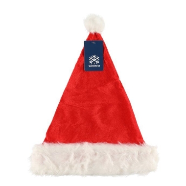 Ziemassvētku cepure sarkana, Ø 35 cm