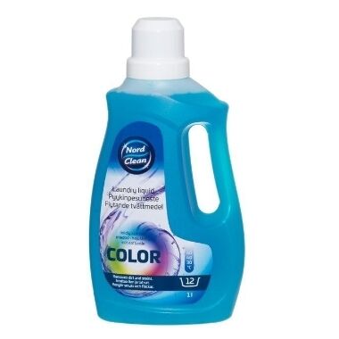 Veļas mazgāšanas līdzeklis Color, Nord Clean, 1 L