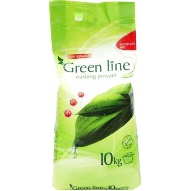 Veļas pulveris universāls Green Line, 10 kg