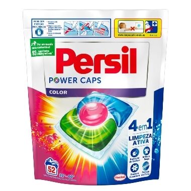 Veļas mazgāšanas kapsulas Power-Caps Color Persil, 52 gab.