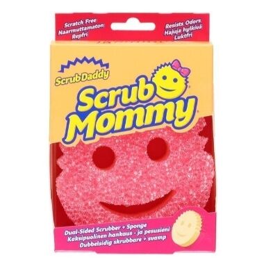 Tīrīšanas sūklis rozā Scrub Mommy, 1 gab.