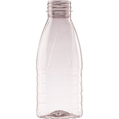 Plastmasas pudele ar korķi, 0,5 L