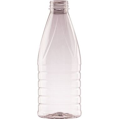 Plastmasas pudele ar korķi, 1 L