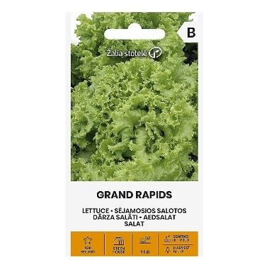 Dārza salāti Grand Rapids, Seklos LT, 2 g