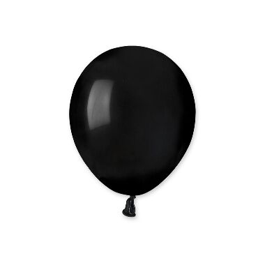 Baloni melni 13 cm Gemar, 100 gab.