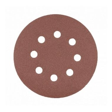 Smilšpapīra disks uz auduma bāzes 125 mm G120 Hoegert, 5 gab.