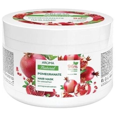 Maska krāsotiem matiem Pomegranate Aroma Natural, 450 ml