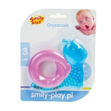 Košļājama rotaļlieta zīdaiņiem gliemezis, Smily Play