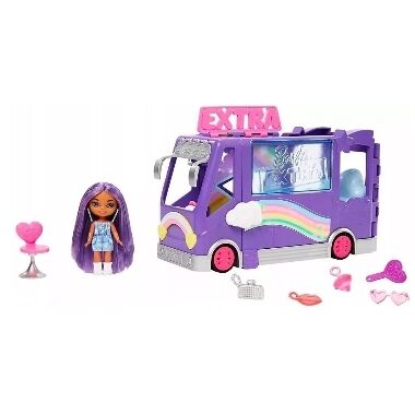 Mini Minis lelle ar autobusu, Barbie Extra