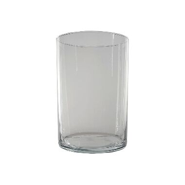 Cilindra stikla vāze 290F, 25x15 cm