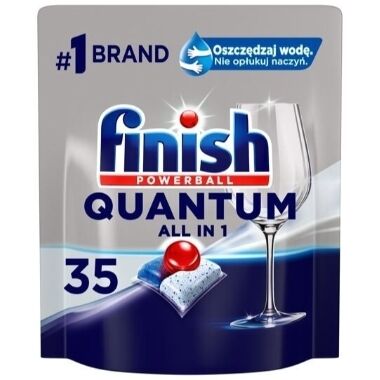 Tabletes trauku mazgāšanas mašīnai Quantum Finish, 35 gab.