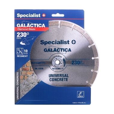 Dimanta disks Galactica 230x10x22,2 mm, Specialist+