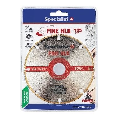 Griešanas disks FINE HLK 125 mm, Specialist+